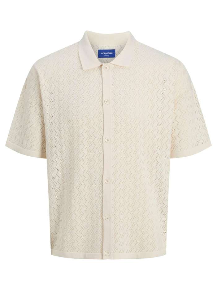 Polo beige à coupe droite...