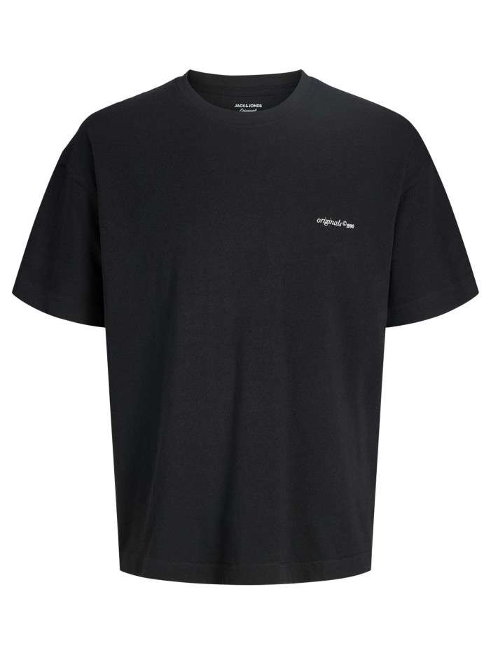 T-shirt en coton noir...
