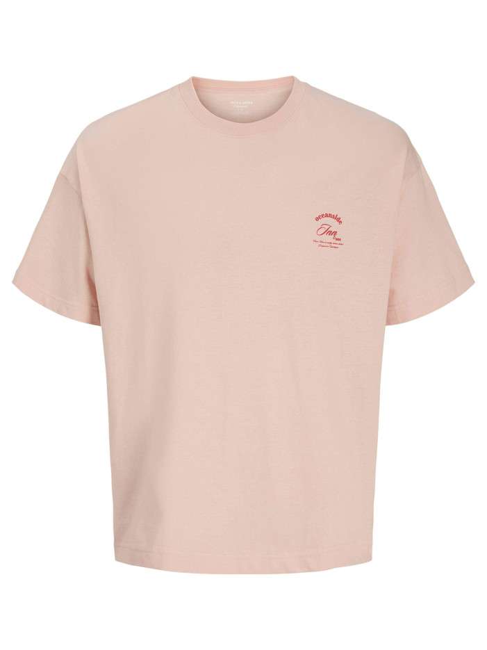T-shirt en coton rose...