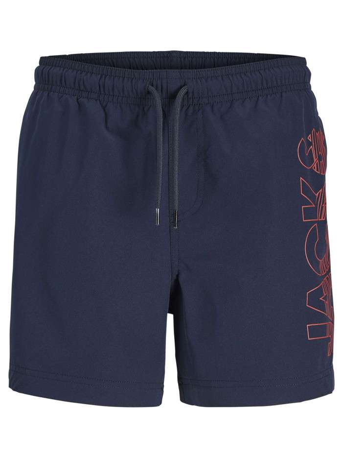 Short de bain marine à...