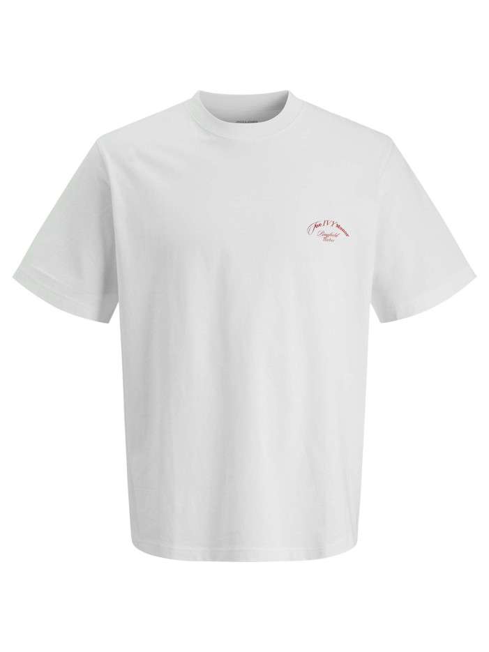 T-shirt en coton blanc...