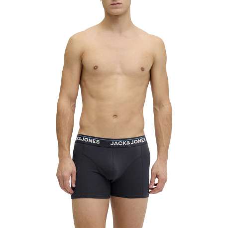 Lot de 3 boxers en coton biologique multicolores pourvus du nom de la marque - Image 4