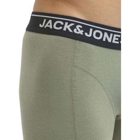 Lot de 3 boxers en coton biologique multicolores pourvus du nom de la marque - Image 6