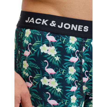 Lot de 3 boxers multicolores imprimés pourvus du nom de la marque - Image 5