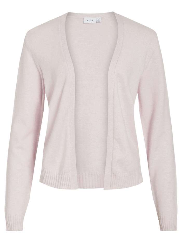 Gilet rose uni court avec...