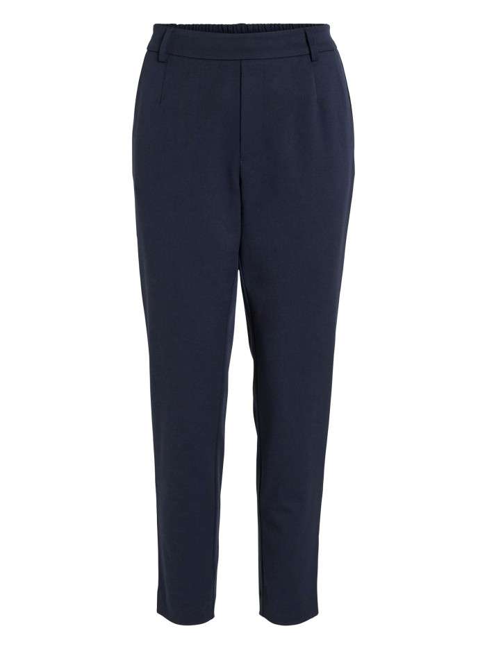 Pantalon marine uni avec...