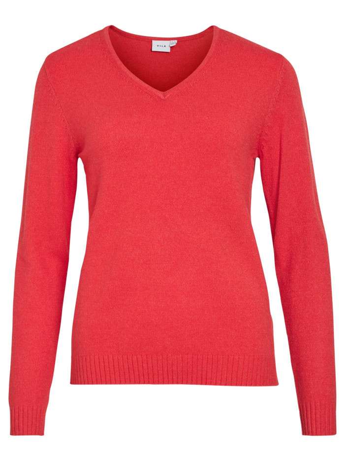 Pull fuchsia uni avec une...
