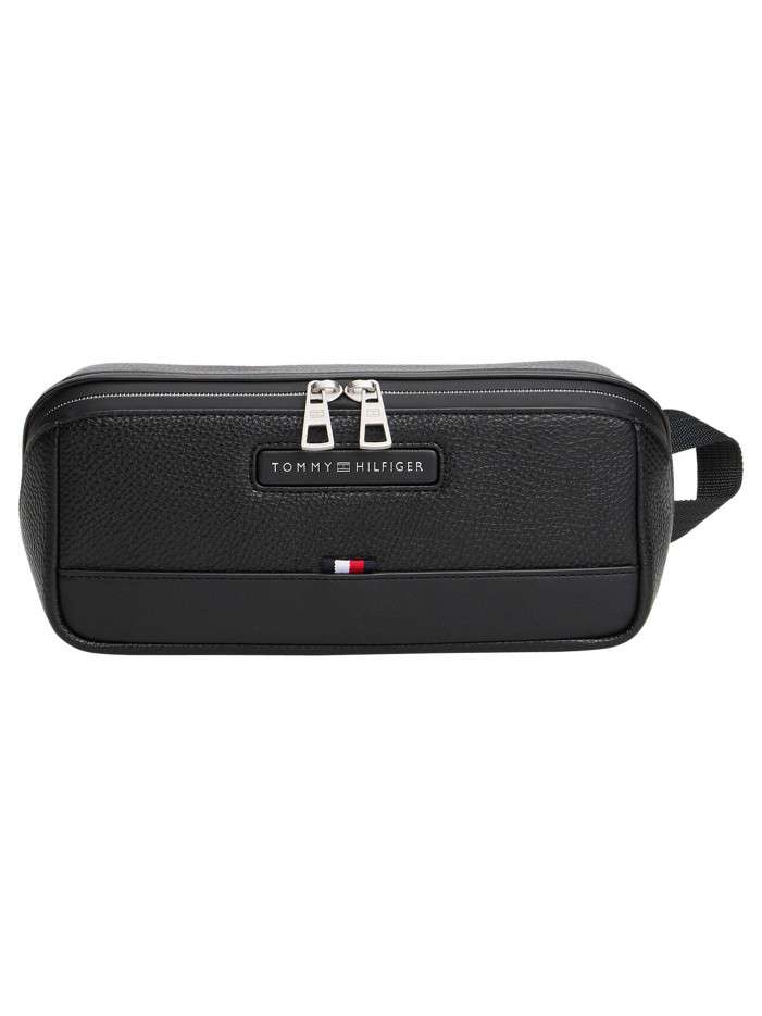 Trousse noire aspect grainé...