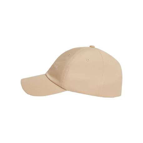 Casquette en coton biologique sable unie avec fermeture strapback - Image 3