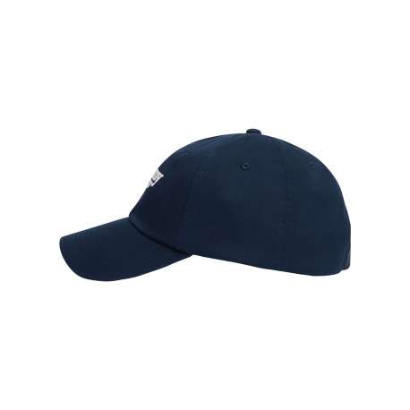 Casquette en coton biologique marine unie avec fermeture strapback - Image 3