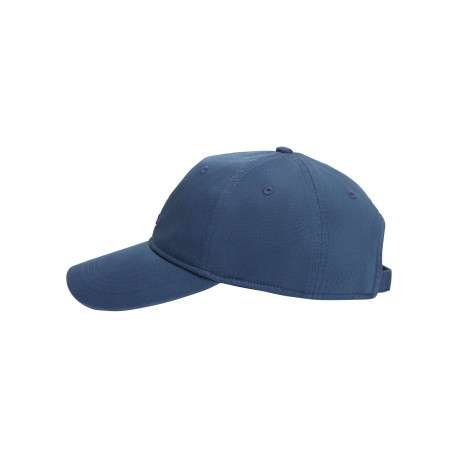 Casquette en coton biologique bleue pourvue d'une fermeture strapback - Image 3
