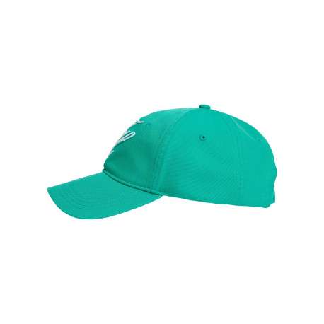 Casquette en coton biologique verte pourvue d'une fermeture strapback - Image 3