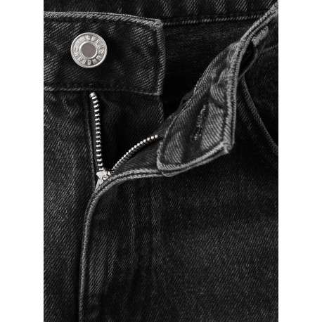 Jean en coton anthracite délavé avec une coupe bootcut et 5 poches - Image 5