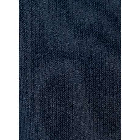Pantalon jogging marine uni avec une coupe droite et une taille élastiquée - Image 6