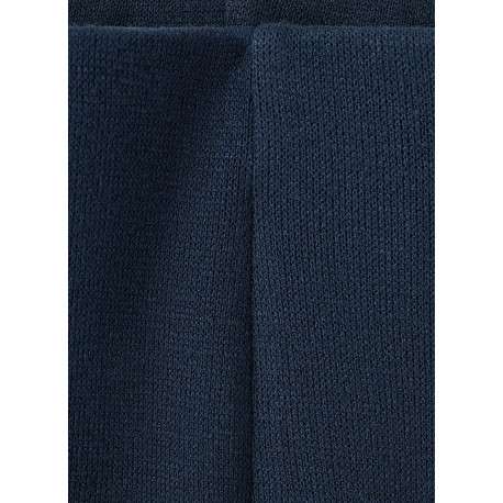 Pantalon jogging marine uni avec une coupe droite et une taille élastiquée - Image 7