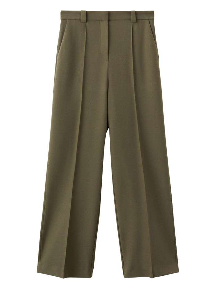 Pantalon kaki uni avec une...