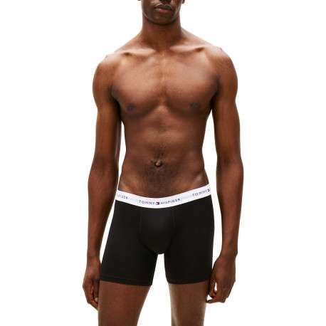 Lot de 3 boxers en coton multicolores pourvus d'une taille élastiquée - Image 2