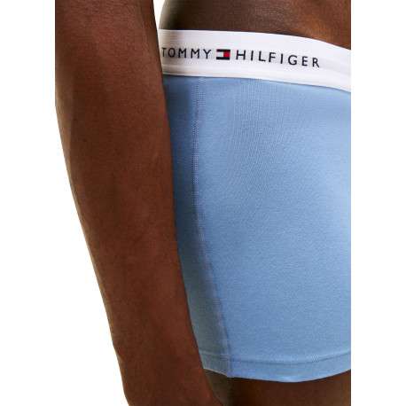 Lot de 3 boxers en coton multicolores pourvus d'une taille élastiquée - Image 5