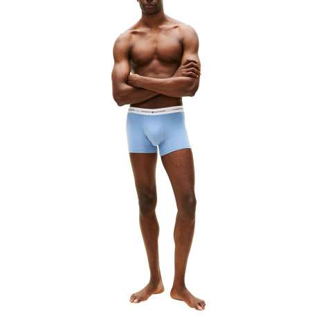 Lot de 3 boxers en coton multicolores pourvus d'une taille élastiquée - Image 6