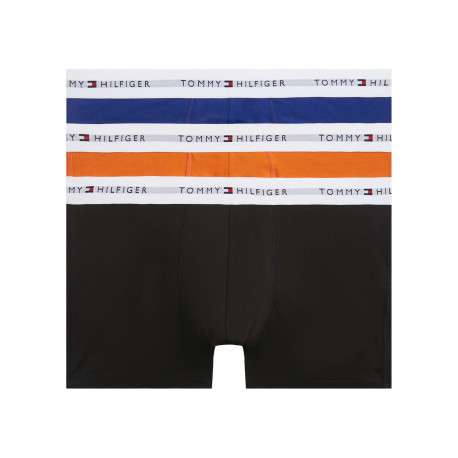 Lot de 3 boxers en coton multicolores pourvus d'une taille élastiquée