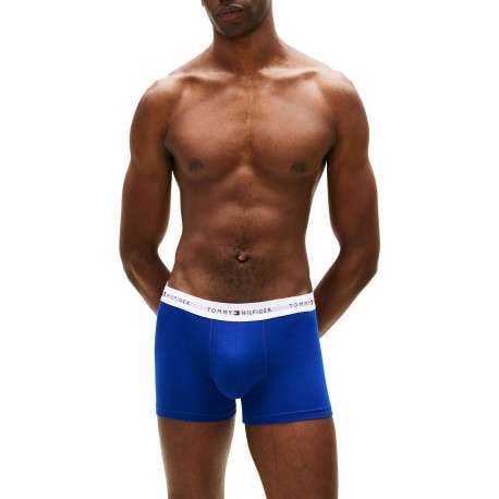 Lot de 3 boxers en coton multicolores pourvus d'une taille élastiquée - Image 2
