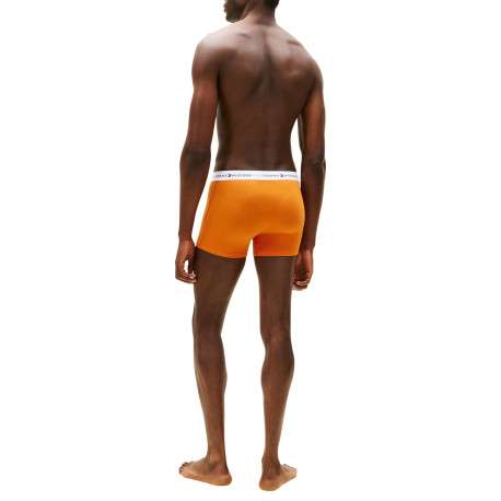 Lot de 3 boxers en coton multicolores pourvus d'une taille élastiquée - Image 4