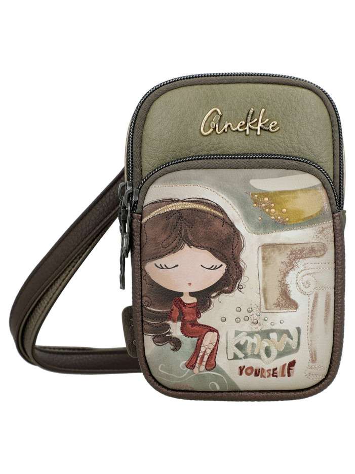 Mini sac beige, kaki et...