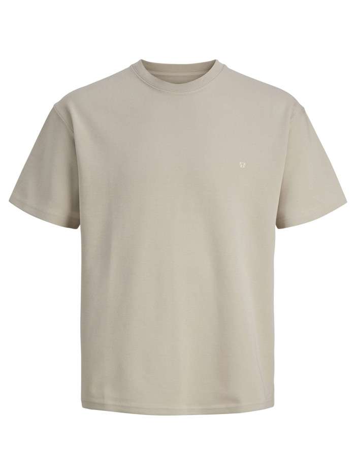 T-shirt beige uni basique...
