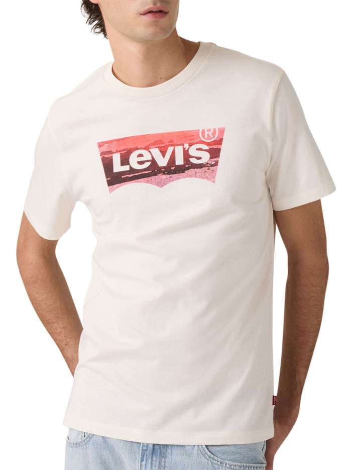 T-shirt en coton blanc...