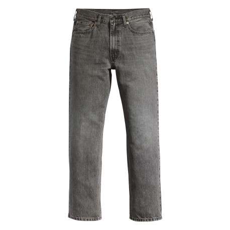 Jean 565 en coton anthracite à coupe droite pourvu de multiples poches