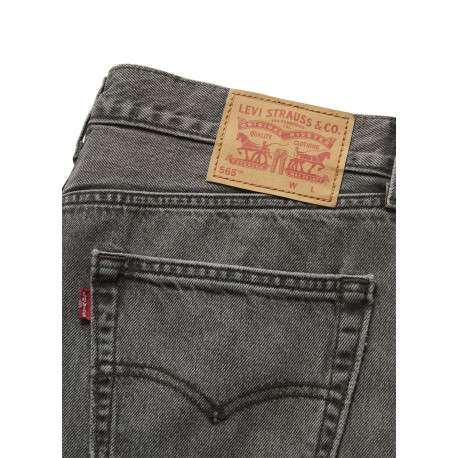 Jean 565 en coton anthracite à coupe droite pourvu de multiples poches - Image 2