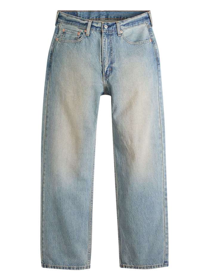 Jean 565 en coton bleu à...