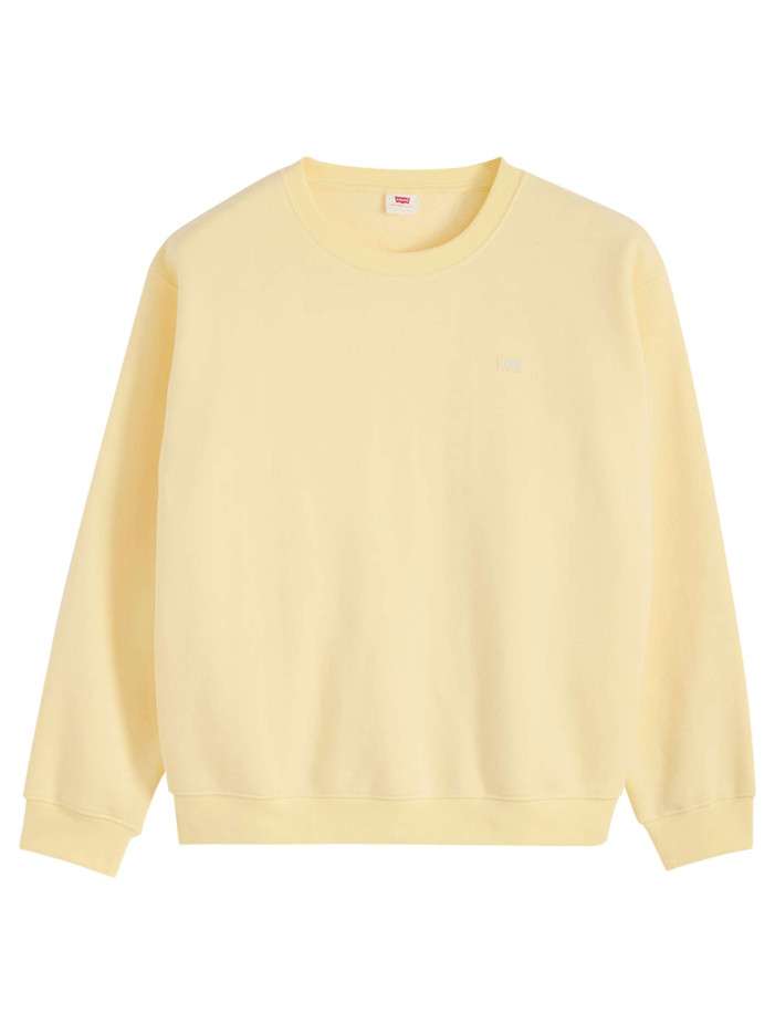 Pull jaune à coupe droite...