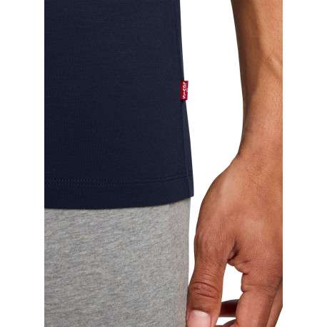 Lot de 2 t-shirts en coton multicolores à coupe droite et cols ronds - Image 6