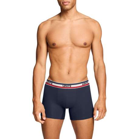 Lot de 2 boxers en coton multicolores pourvus de ceintures élastiquées - Image 3