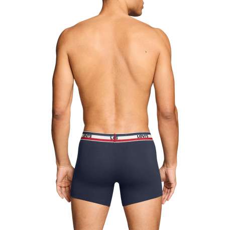 Lot de 2 boxers en coton multicolores pourvus de ceintures élastiquées - Image 4