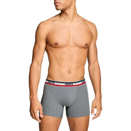 Lot de 2 boxers en coton multicolores pourvus de ceintures élastiquées - Image 5