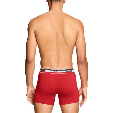 Lot de 2 boxers en coton multicolores pourvus de ceintures élastiquées - Image 4