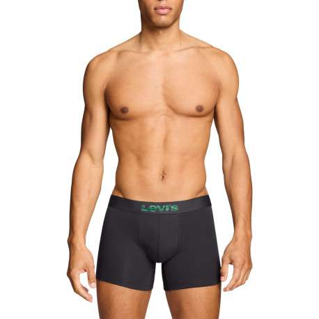 Lot de 2 boxers en coton multicolores pourvus de ceintures élastiquées - Image 3