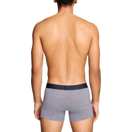 Lot de 2 boxers en coton multicolores pourvus de ceintures élastiquées - Image 4