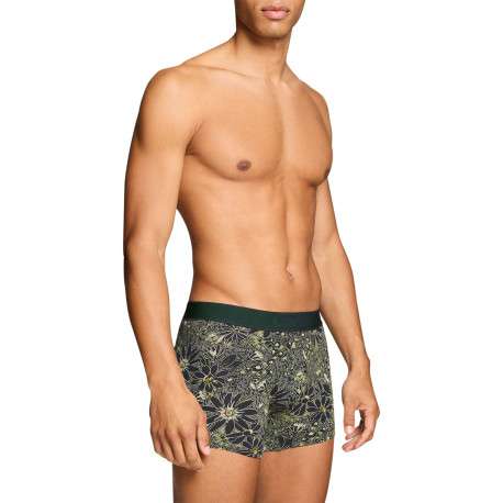 Lot de 2 boxers en coton verts pourvus de ceintures élastiquées - Image 6