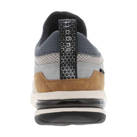 Sneakers grises avec une languette d'aisance et des lacets élastiques - Image 6