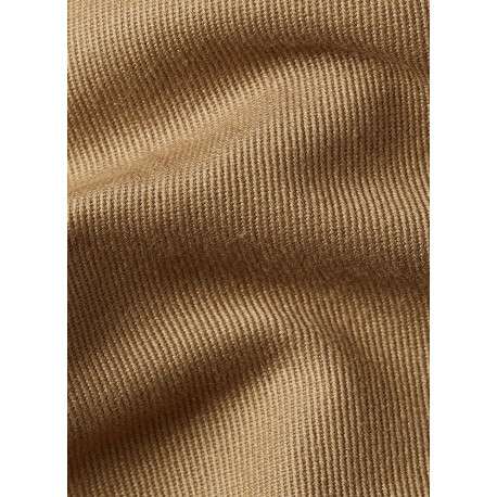 Pantalon chino en coton beige uni avec une coupe skinny et 4 poches - Image 2