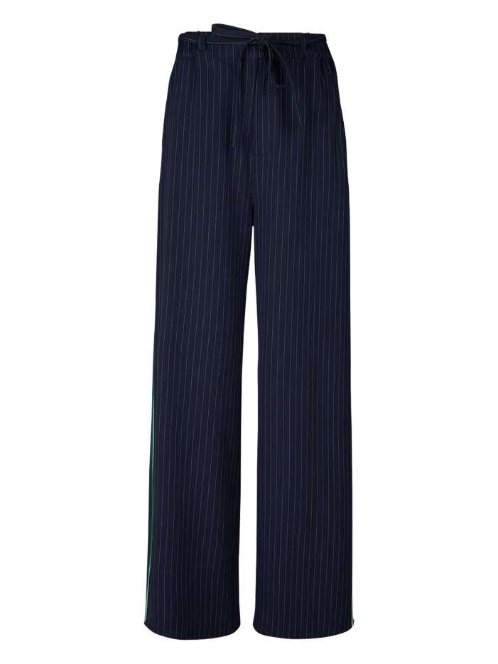 Pantalon bleu foncé à coupe...