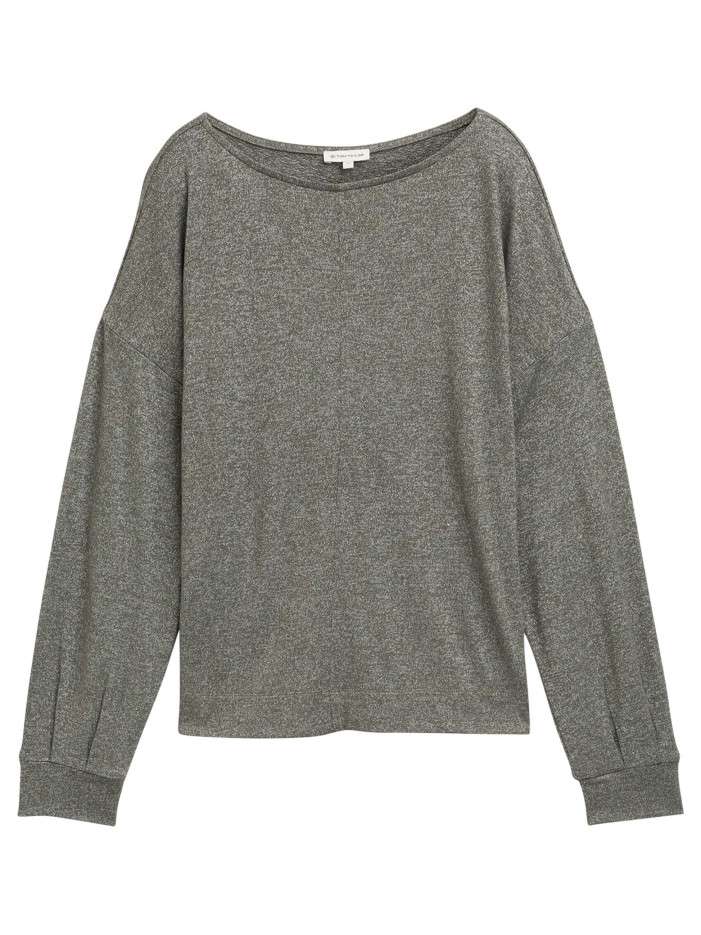 Pull vert uni avec des...