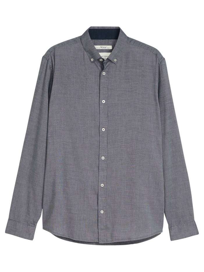 Chemise grise uni avec une...