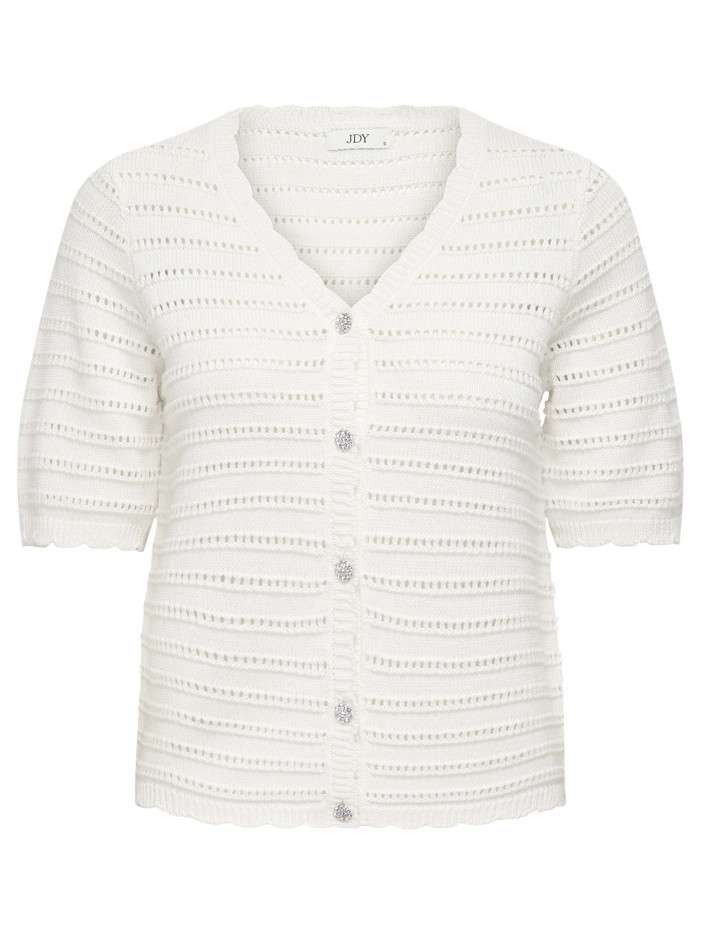 Gilet blanc uni avec une...
