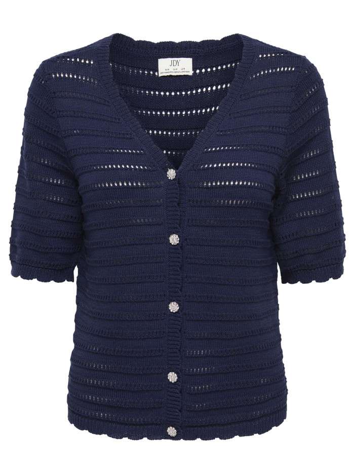 Gilet marine uni avec une...