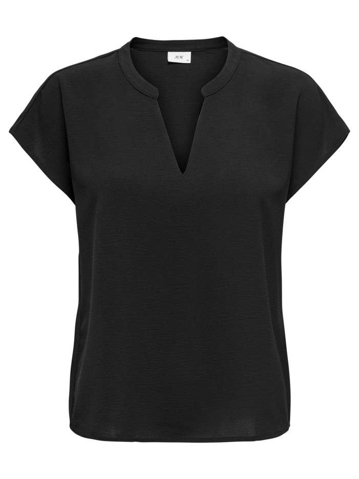 Top noir uni avec une coupe...