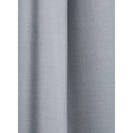 Pantalon bleu gris uni avec une coupe bootcut et une braguette zippée - Image 7